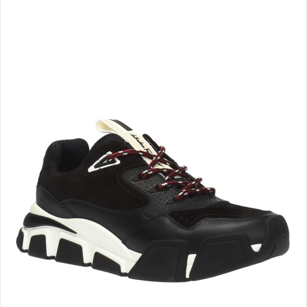 New Authentic Salvatore Ferragamo Mens Sneakers US 6